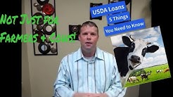 USDA Loans 5 Things You Need to Know 