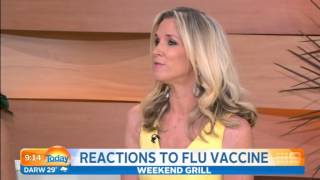 Influenza vaccine   Weekend Today   1 February 2014