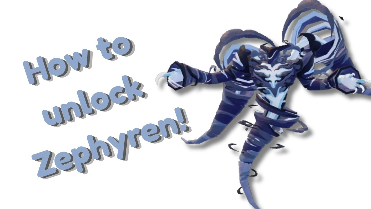 How to unlock Zephyren! | Creatures of Sonaria - YouTube
