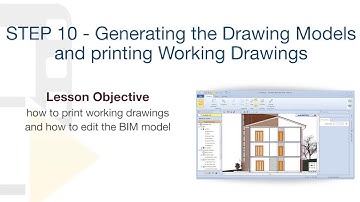 Edificius Tutorial - Generating drawing models, working drawings and printing - ACCA software