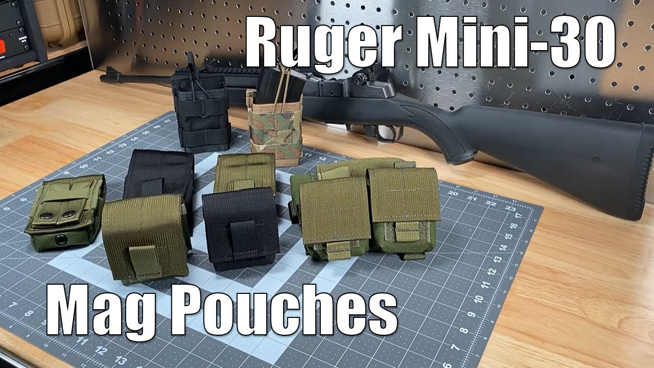 Details about   HANDMADE LEATHER RUGER MINI-14 TEN ROUND MAGAZINE POUCH 