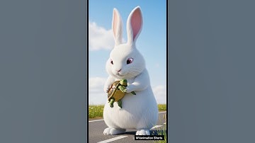 Rabbit and Turtle Story #ai #aivideo #rabbit #turtle