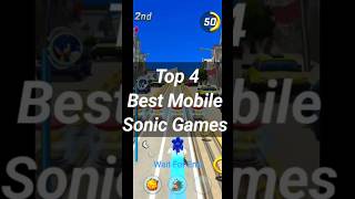 Top 4 Sonic Games With High Graphics ( Android,iOS ) 🙌 #games #sonicgames #shorts screenshot 2