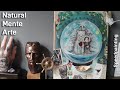 Arte en Movimiento Mundo Mágico en un domo de cristal Collage, Pintura  Grulla Barquito de Papel