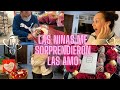 mi papa sorprendió a mi mama y las niñas a mi