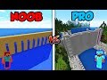 Minecraft NOOB vs. PRO: WATER DAM in Minecraft! (Animation)