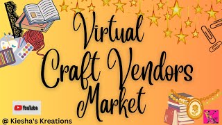 MULTI- VENDOR CRAFT MARKET LIVE SHOPPING | SATURDAY MAY 16