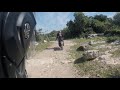 Hurshan climbing on DR650s