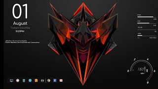 Gaming PC Rainmeter skin || Gaming pc theme || Gaming pc skinpacks screenshot 3