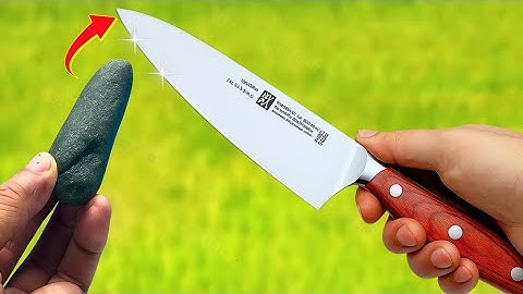 Razor Sharp Knife in 3 Minutes | Secret Sharpening Method Billion People Don’t Know 😱