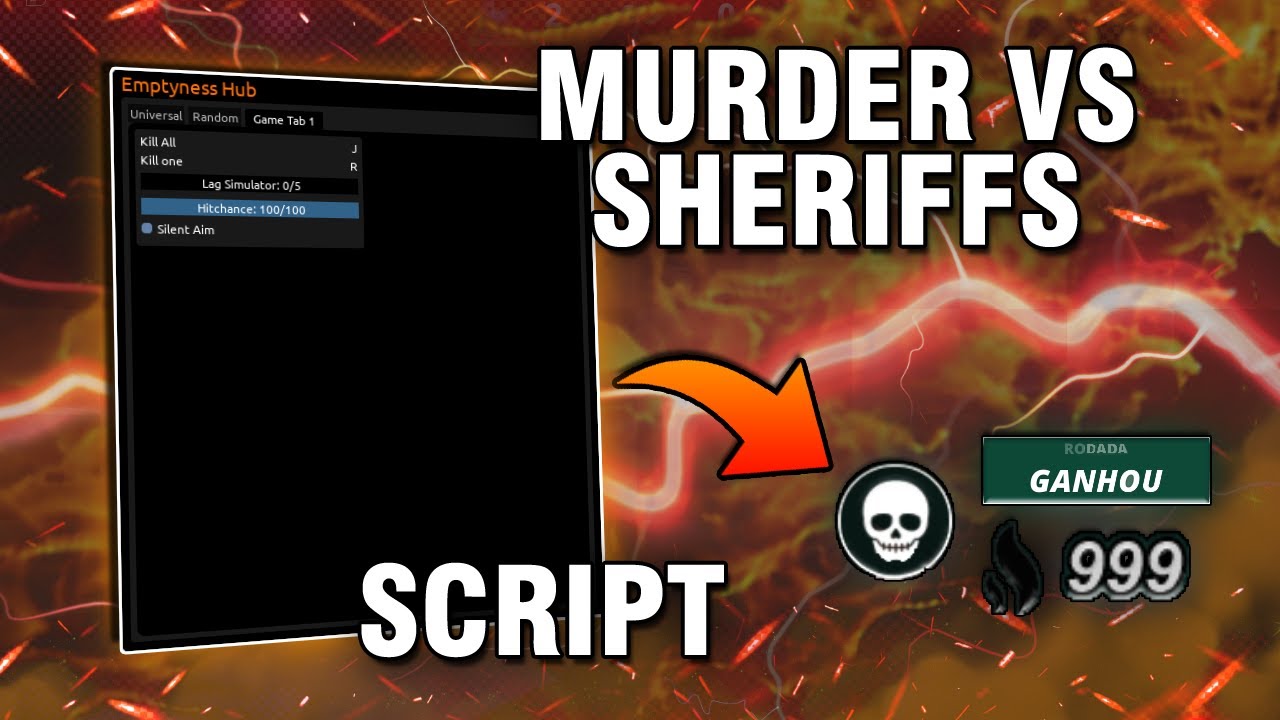 MURDERERS VS SHERIFFS DUELS SCRIPT/HACK ROBLOX!! SILENT AIM, KILL ALL