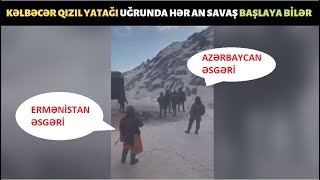 Erməni Hərbiçilər Qızıl Yatağına Girmək Istədi. Ordumuz Baxın Onların Qabağın Necə Kəsib.