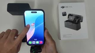 How To Fix DJI MIC MINI Not Working in Your iPhone After Connect.