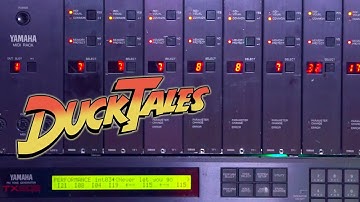 DuckTales "Moon Theme" with Yamaha TX802 and TX816 | Which is which?