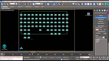 Space Invaders R&D - Motion Capture + PFlow