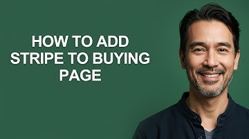 How to Add Stripe to Buying Page - KevinHowTo