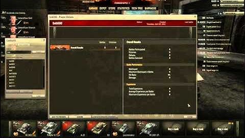 World of Tanks In-Depth Commentary Tutorial of the Garage Pt 4