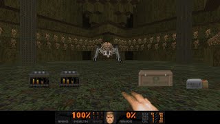 Doom 2: Sunlust MAP12 - Dangeresque (Ultra-Violence 100%)