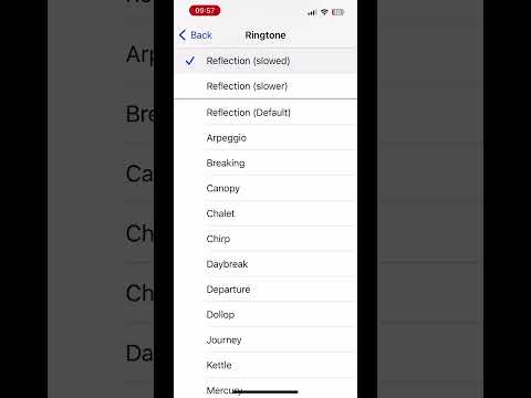 IOS 17 Ringtone Reflection Ios17 Ios Apple Fyp Fypシ Iphone Iphone15