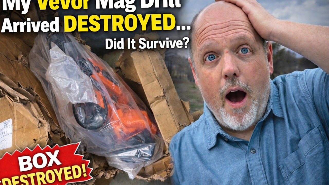 My Vevor Mag Drill Arrived DESTROYED… Did It Survive? #vevor