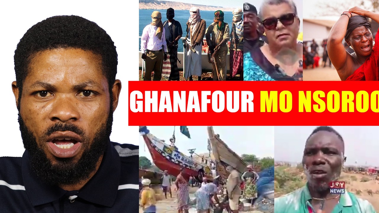 😳 Nigerians with ₳K-47s kidnap Ghana Fishermen – V!ctims Speak After Rescue
