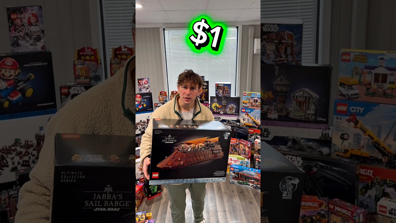 Мега-коллекция LEGO за 1 доллар.