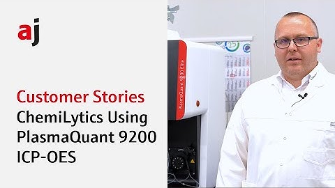 ICP-OES Customer Story: ChemiLytics Using PlasmaQuant 9200