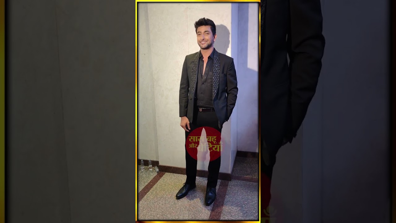 Fahmaan Khan looks dashing as he attended Indian Telly Awards ✨