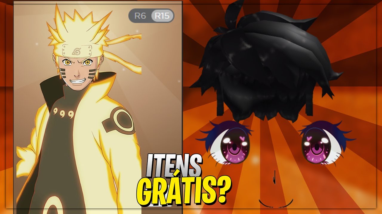 ITENS GRÁTIS SECRETOS de ANIMES no ROBLOX?! *Vai vim?* 