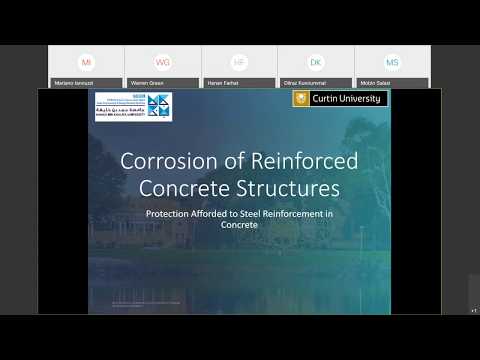 QEERI Curtin Alliance Webinar Corrosion of Reinforced Concrete Structures