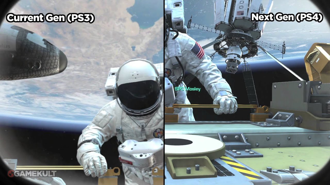 Call of Duty Ghosts : graphismes PS3 versus PS4 | Jeux vidéo par Gamekult