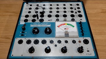 B&K Dyna-Jet 707 Tube Tester RESTORATION and ALIGNMENT!