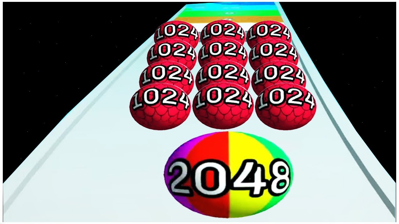 Run Merge Ball 2048 - Gameplay Walkthrough - Levels 71-90 - YouTube