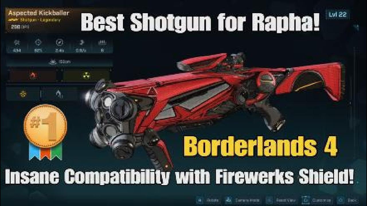 BORDERLANDS 4 - Best Shotgun For Rapha "Kickballer" Guide & Location
