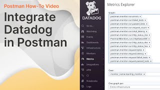 Integrate with Datadog in Postman