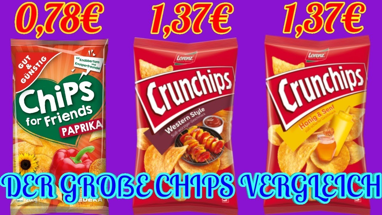 Der Grosse Chips Vergleich 001 Youtube