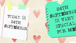 24 SEPTEMBER BIRTHDAY STATUS