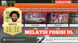 Melatih posisi DL Seperti Marcelo Real Madrid Top Eleven 2021 screenshot 3