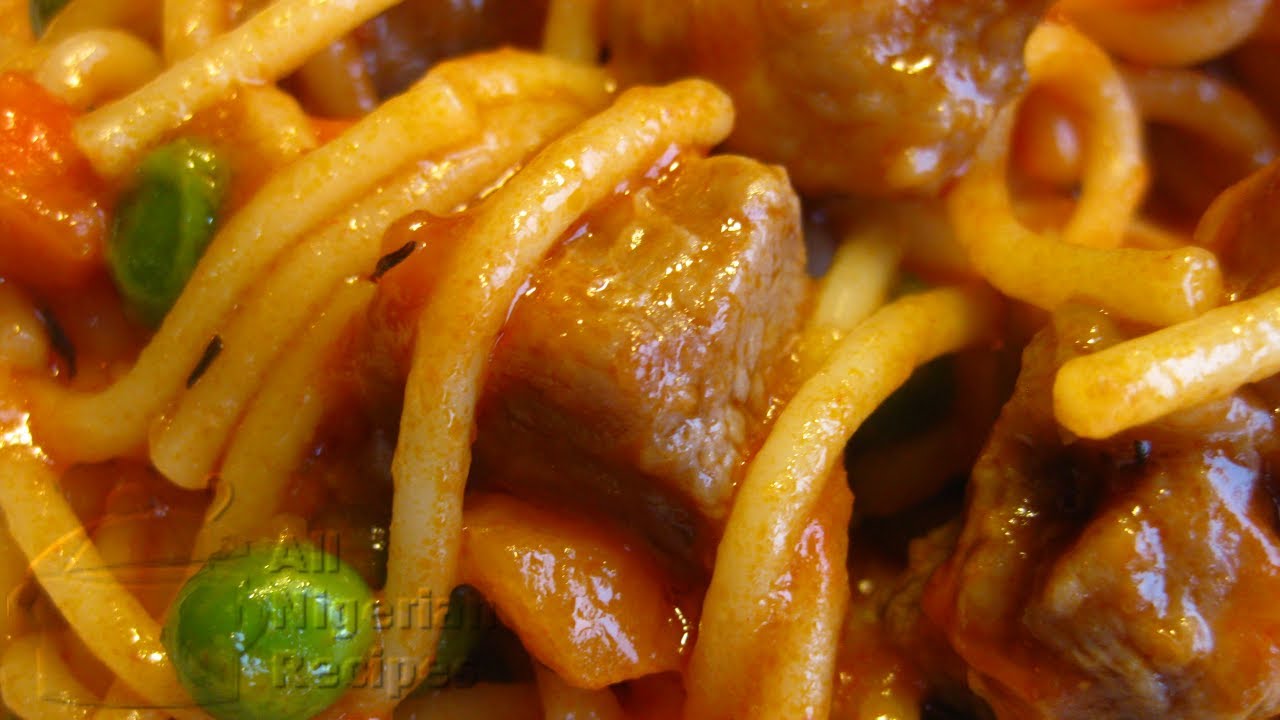 Spaghetti Surprise All Nigerian Recipes Spaghetti Surprise All Nigerian Recipes