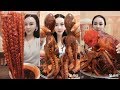 渔民吃海鲜美食 🦑🦀🦐🦞🐟 太香了🤤 Fisherman eating delicious seafood! #8