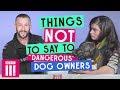 Things Not To Say To "Dangerous" Dog Owners (And Their Dogs)