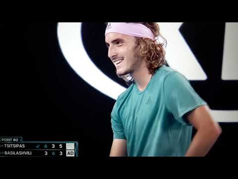 Tsitsipas gets angry!!!