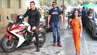 Grand Royal Entry Of akshay kumar, ajay devgan, katrina kaif For suryavanshi trailer Launch