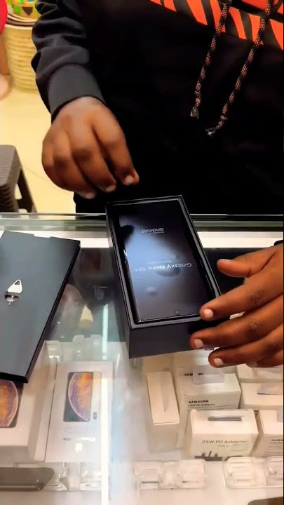 Samsung Galaxy note 10  unboxing in 2022