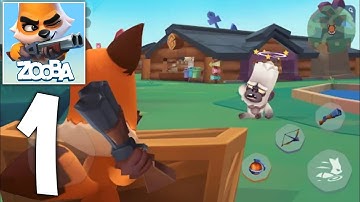 zooba Zoo Battle Royale - Gameplay Walkthrough Part 1 -  (iOS, Android)