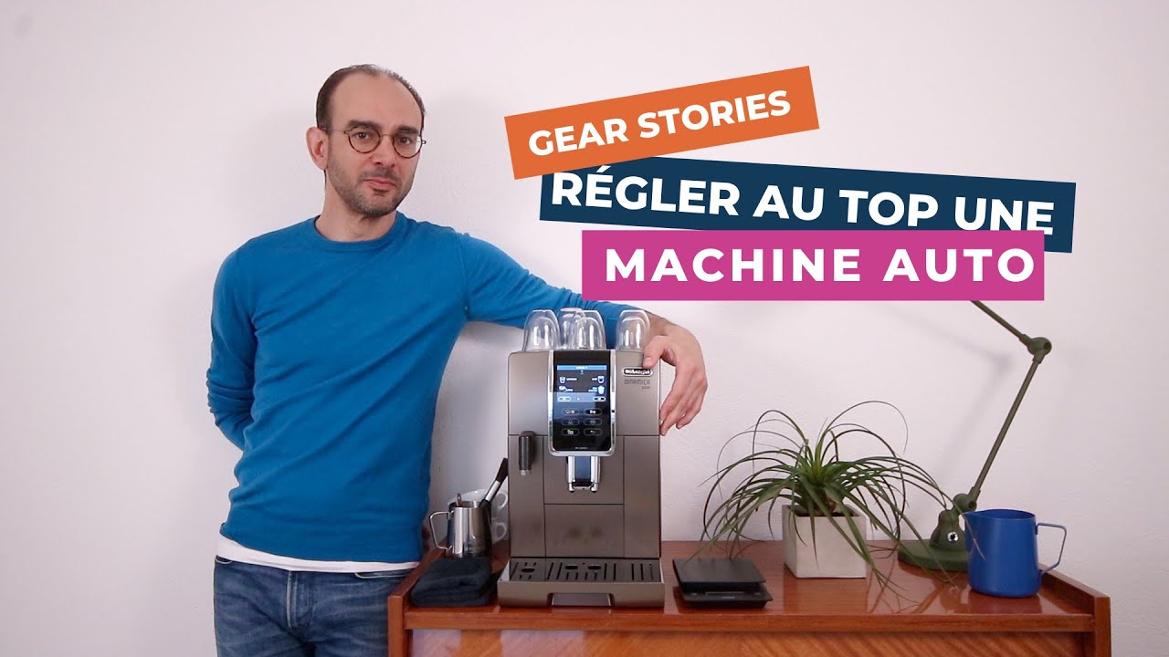 Comment régler une machine à café type DeLonghi/Jura au top 🎯 - YouTube