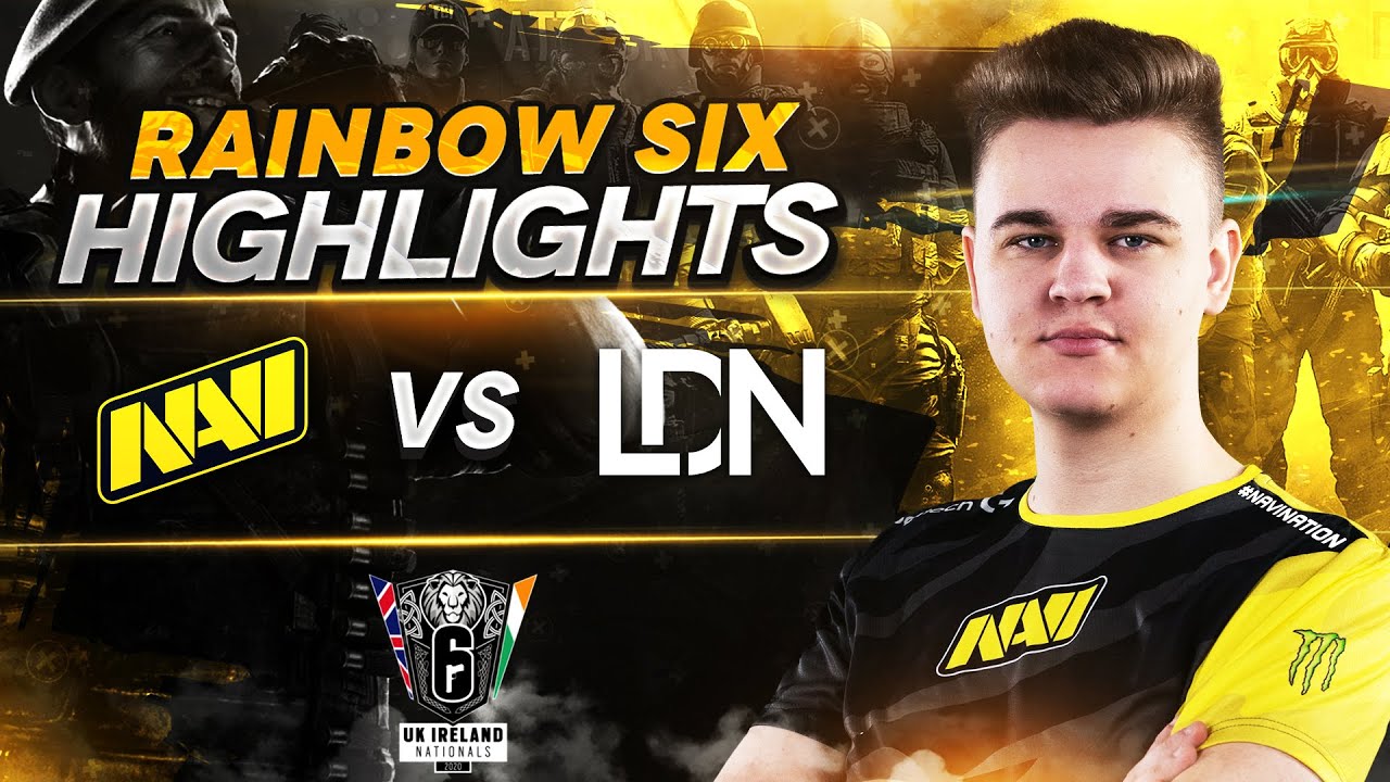 Rainbow Six Highlights: NAVI vs London Esports @ UK Ireland Nationals ...