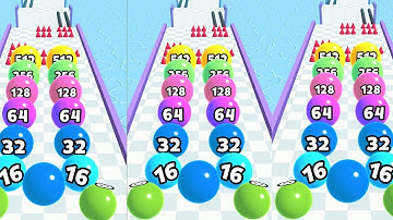 Ball Merge 2048 🎱🥎⚾ Gameplay Walkthrough | All Levels Android, iOS NEW UPDATE | Gameplay 2