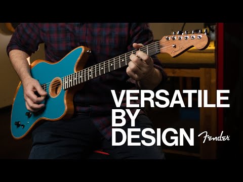 Versatile By Design EP 1 (Ft. Michael Lemmo) | American Acoustasonic Jazzmaster | Fender