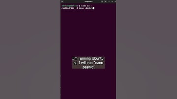 Alias CLI Commands in Linux or Mac! #linux #mac #bash #terminal